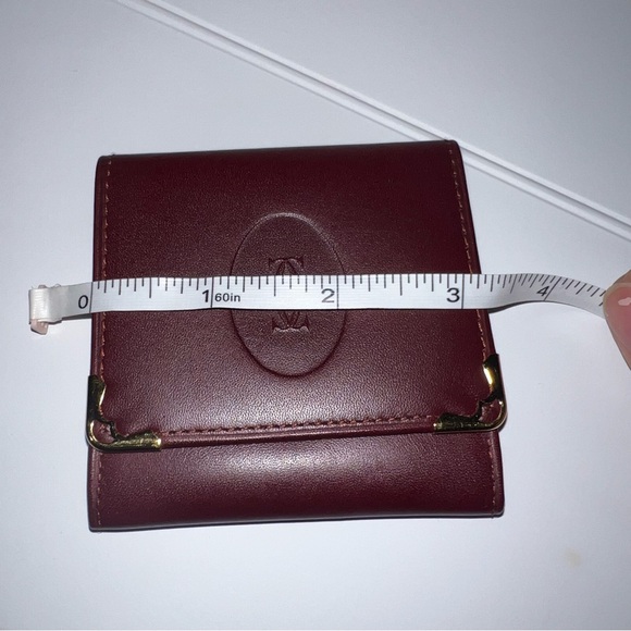 Cartier Coin Purse in wine color - Picture 4 of 12